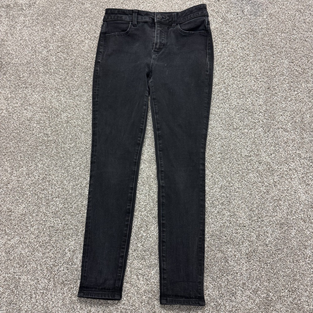American Eagle Outfitters High Rise Jegging Jeans Womens 4 Black Dream Denim